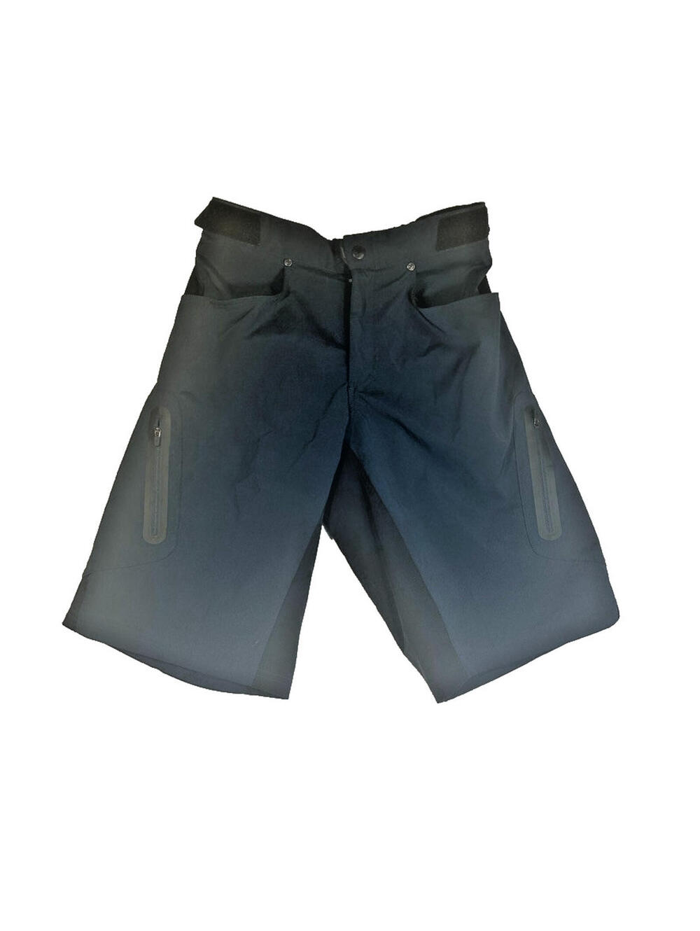 Zoic Ether Bike Shorts Navy and Black MTB Cycling Adjustable Waist - Small